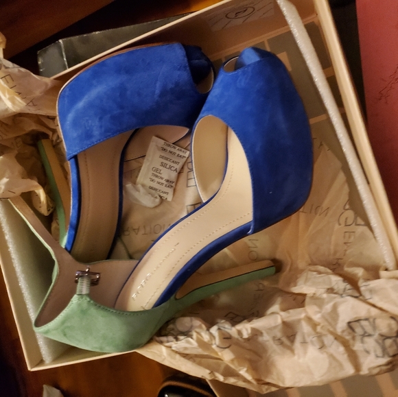 BCBGengeration - Lin Peep Toe Suede Pump - Picture 5 of 5